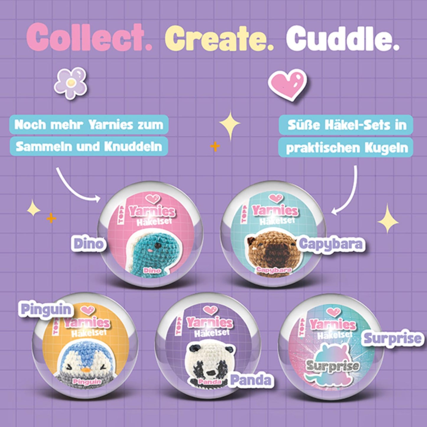 Yarnies - Collect. Create. Cuddle. (DE) 20 supersüße Amigurumi-Tiere zum Häkeln