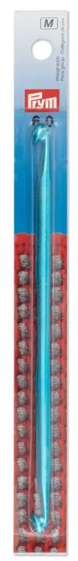 Tunisian crochet hook, double-sided, 15cm, 6mm, 111952