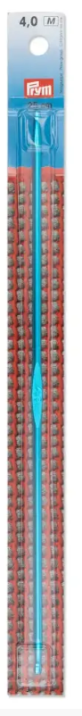 Tunesische Häkelnadel, doppelseitig, 25cm, 4 mm, 111952