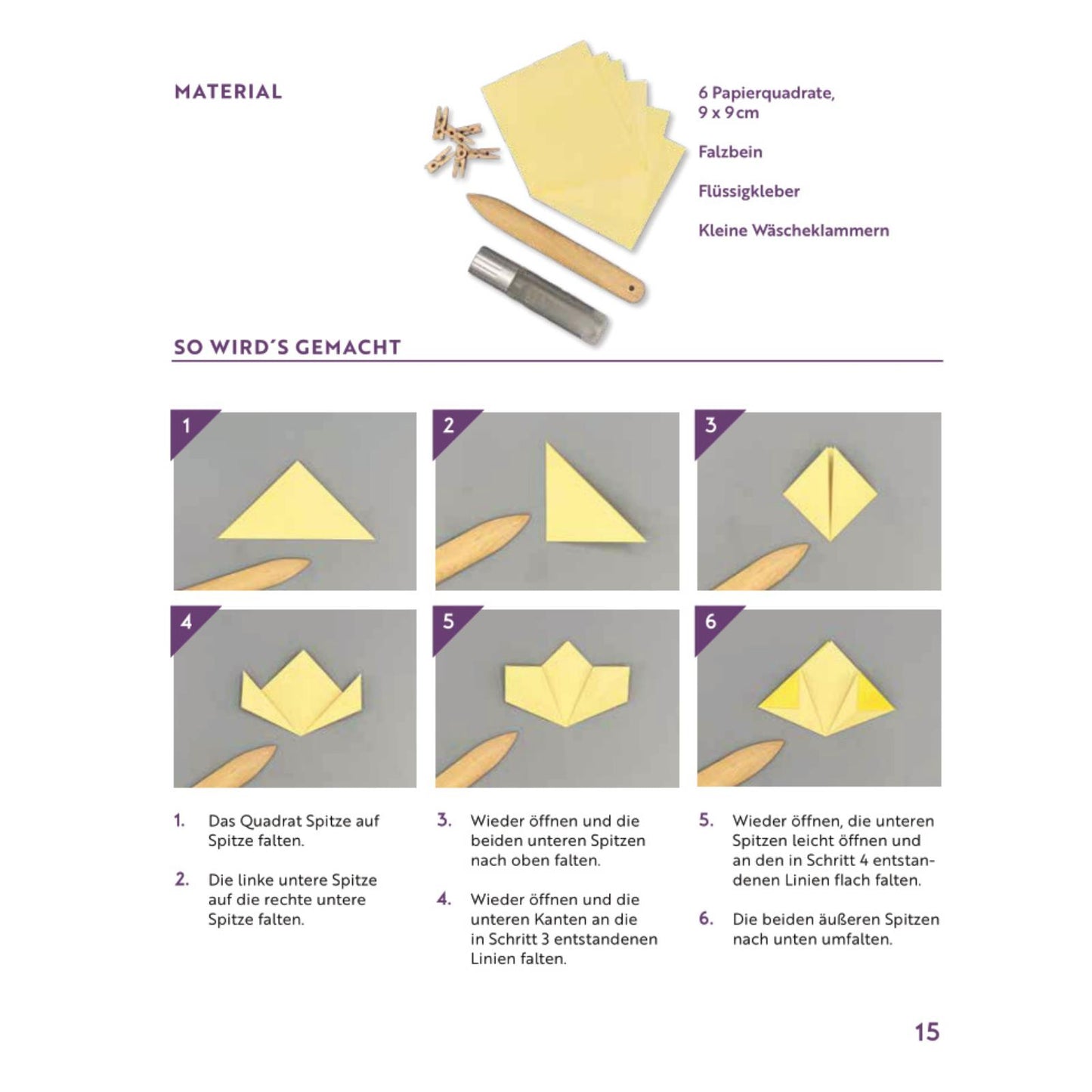 Origami-Flowers - Wunderschöne Blüten zum Dekorieren & Verschenken