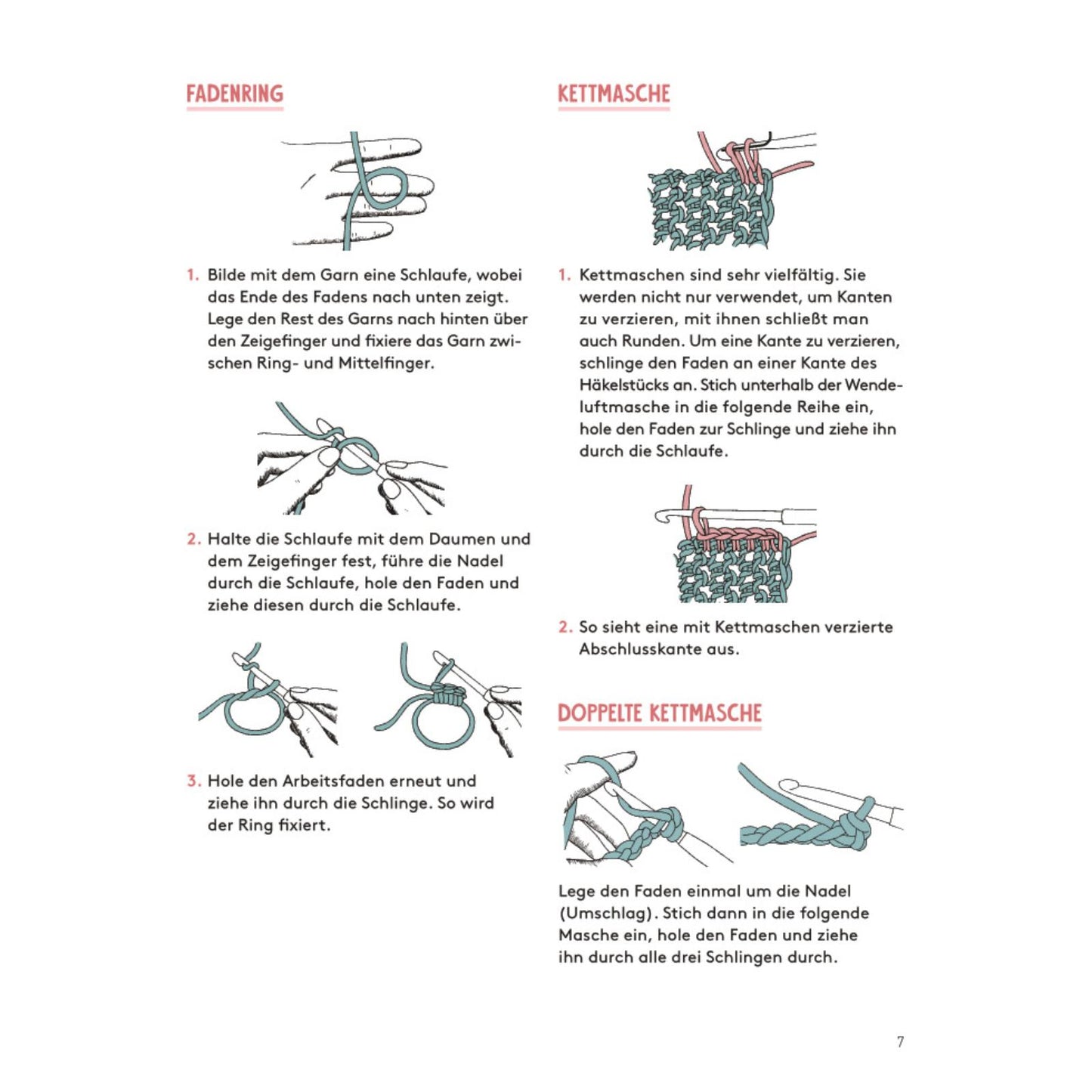 Hej! Mit Rope-Garn häkeln super easy
