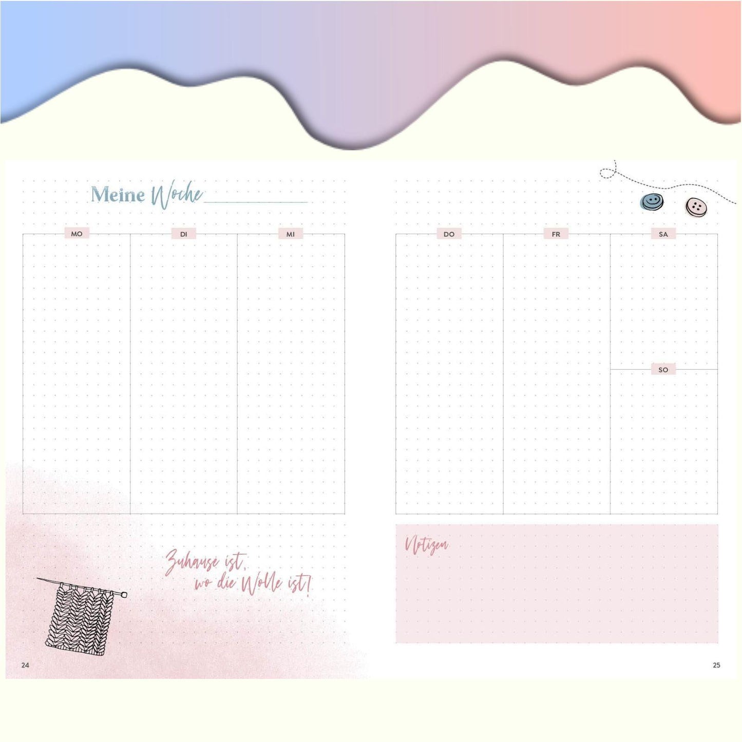 Stricken Mein Bullet Journal