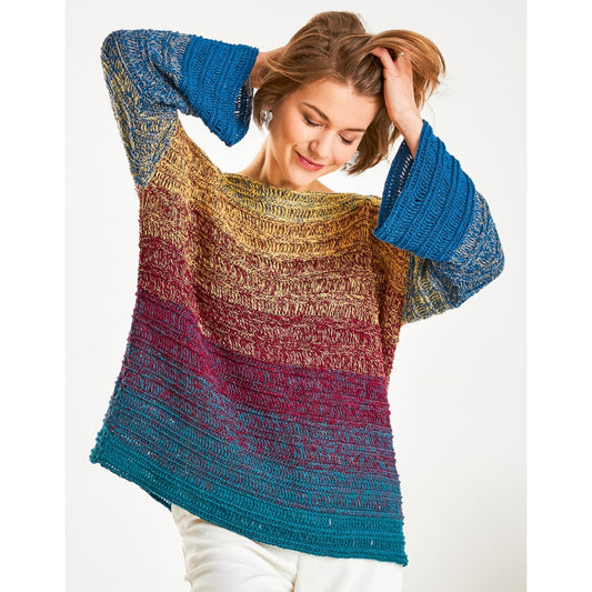 Anleitung (de) von © Woolly Hugs  - Pulli Free Dance - Maschenwelt 04/21