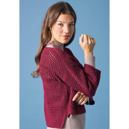 Anleitung (de) von © Woolly Hugs  - Pulli Fatma - Maschenwelt 06/25