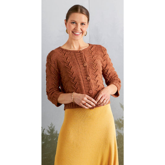 Anleitung (de) von © Woolly Hugs  - Jacke Favorit - Maschenwelt 06/22