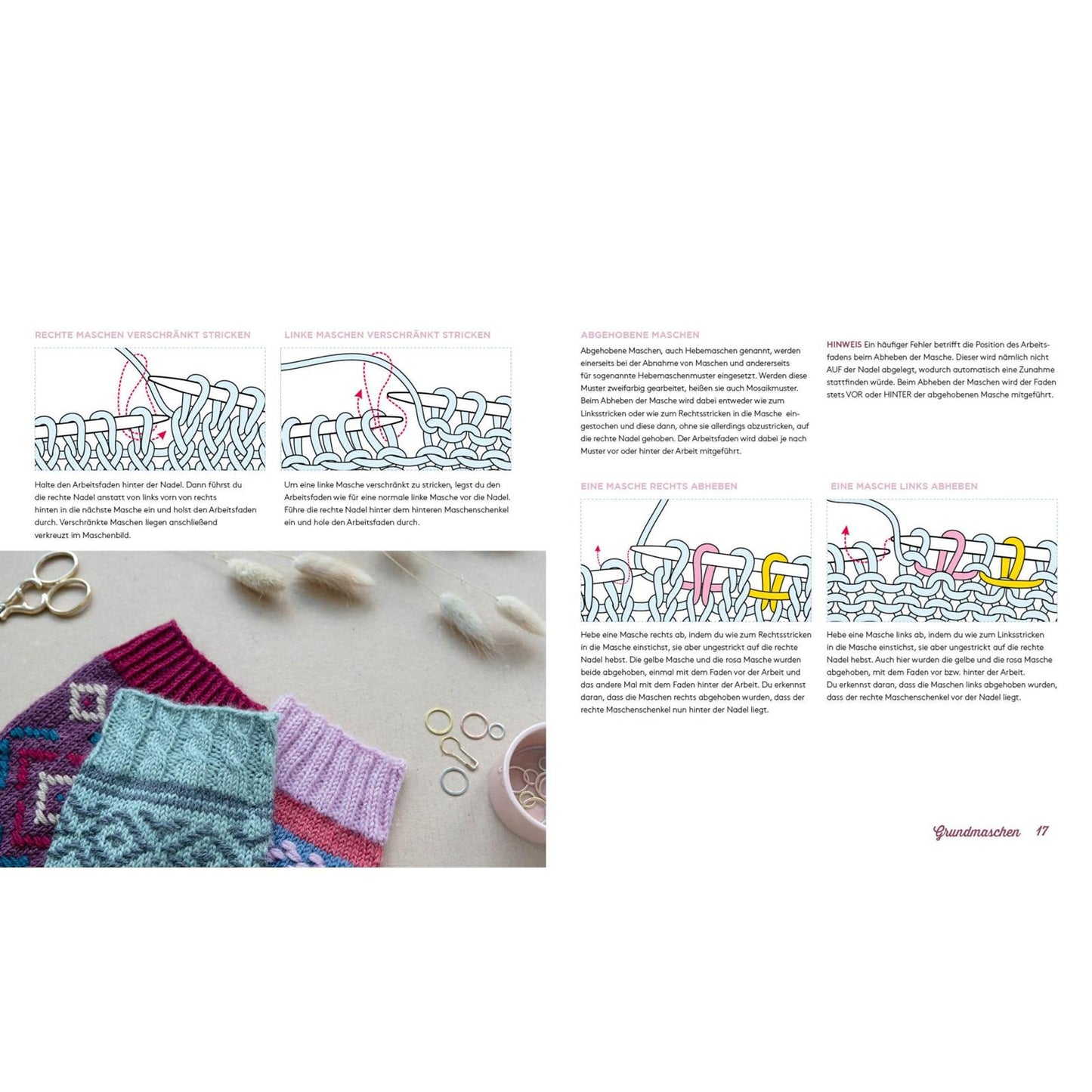 Roosimine-Socken stricken