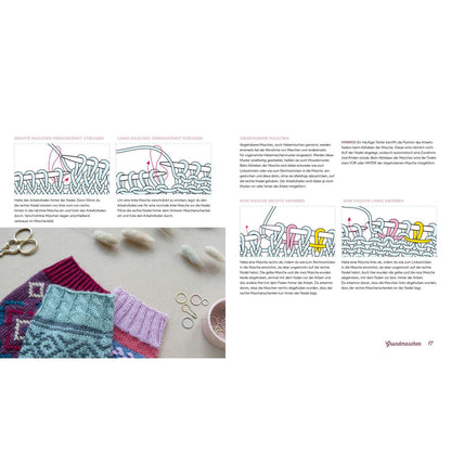 Roosimine-Socken stricken