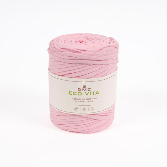 DMC Eco Vita T-shirt yarn, 95058, colour 37 pink