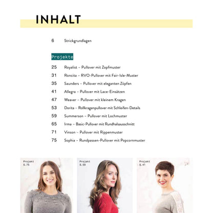 Mini-Masterclass – Pullover stricken (DE)