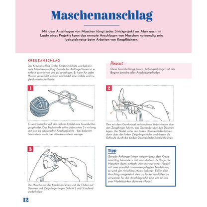 Einfach stricken mit Klimperklein – für Babys und Kids (DE)