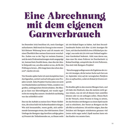 Restgarn-Remix - Kleidung Stricken aus Wollresten