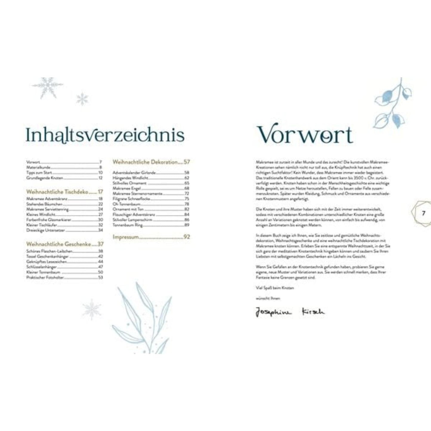 Weihnachtliches Makramee (DE)