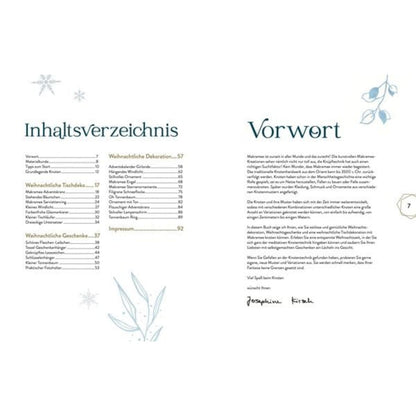 Weihnachtliches Makramee (DE)