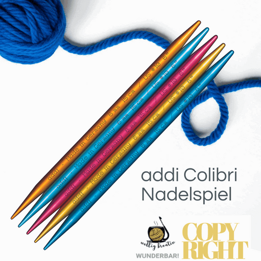 Addi, Colibri Nadelspiel, 62042, Größe 5,5 Länge 15 cm