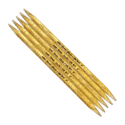 Addi, champagne needle game, 64017, size 8, length 20cm