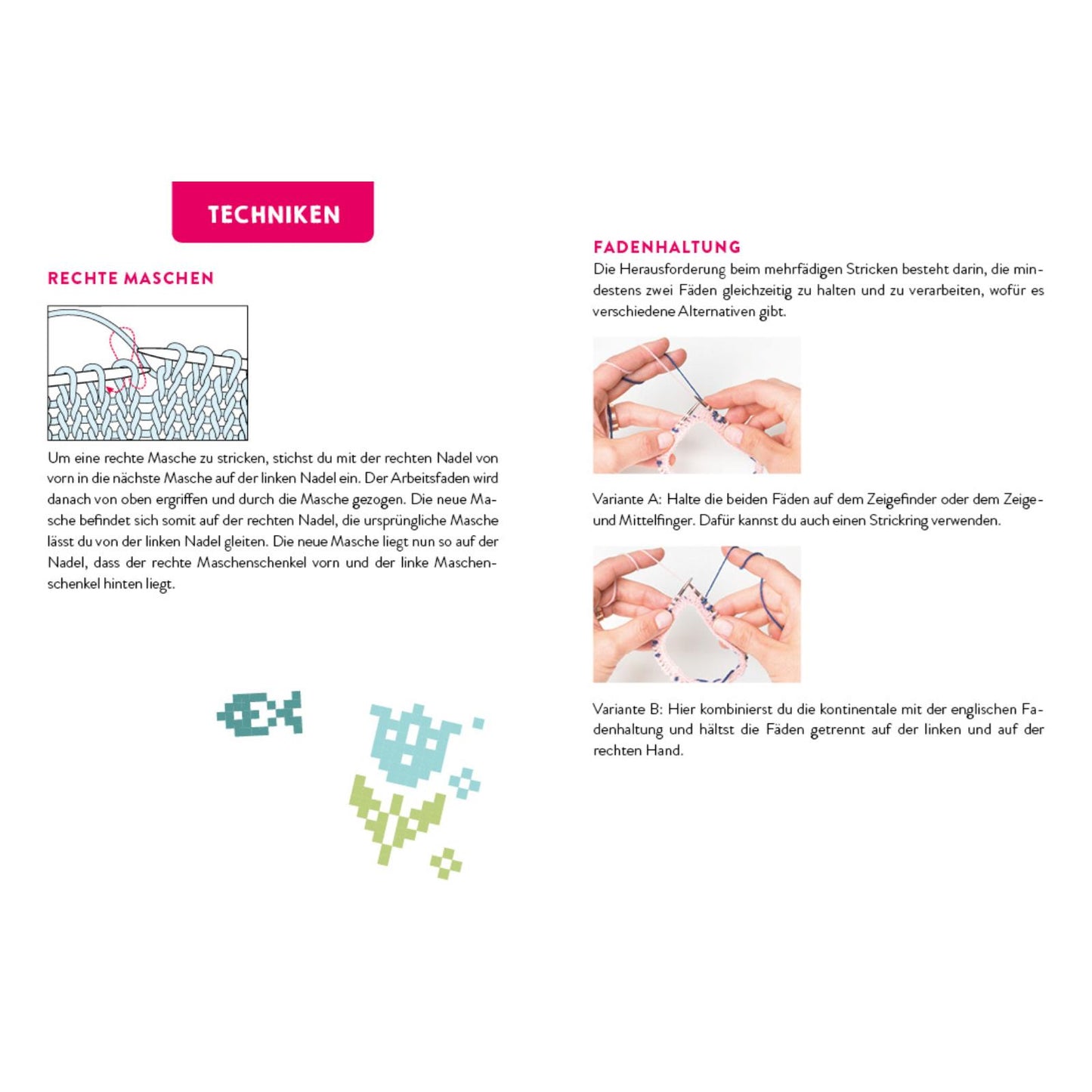 55 x stricken – Gute-Laune-Motive: Deine Strickmustersammlung als Kartenset