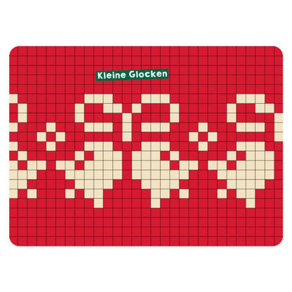 55 x stricken – Weihnachts-Motive: Deine Strickmustersammlung als Kartenset