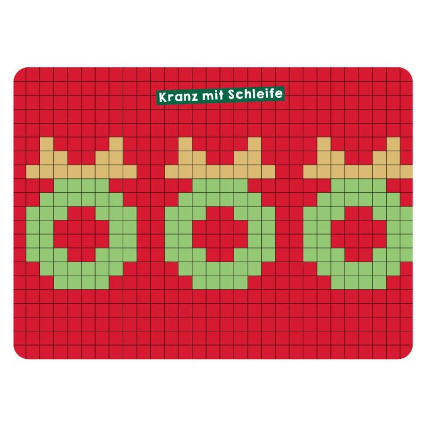 55 x stricken – Weihnachts-Motive: Deine Strickmustersammlung als Kartenset