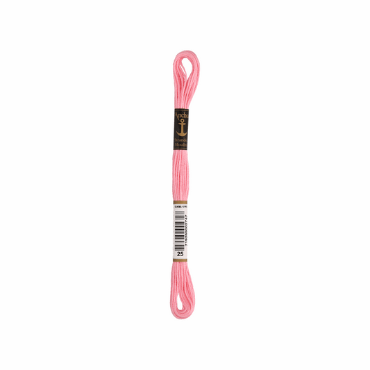 Anchor Sticktwist, 2g, Farbe 25 rose dunkel
