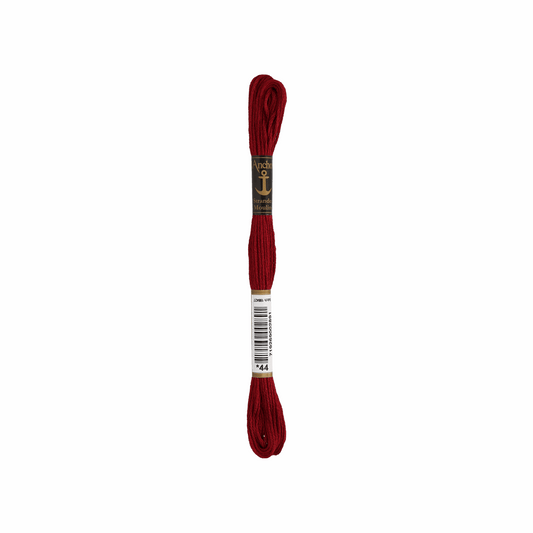 Anchor Sticktwist, 2g, Farbe 44 rubinrot dunkel