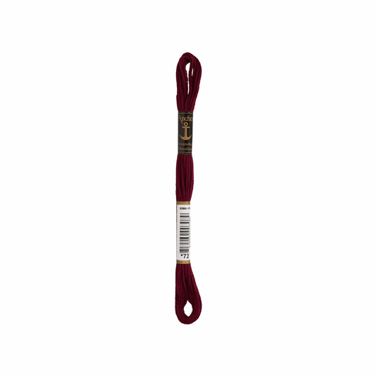 Anchor Sticktwist, 2g, Farbe 72 brombeer dunkel
