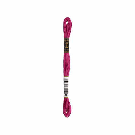 Anchor embroidery thread, 2g, colour 89 purple