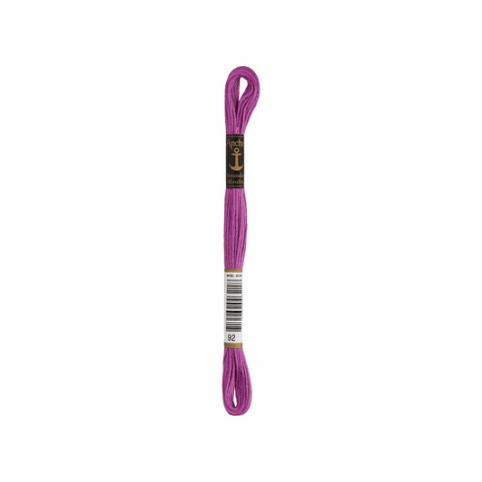 Anchor embroidery thread, 2g, colour 92 lilac