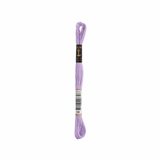 Anchor Sticktwist, 2g, Farbe 108 flieder