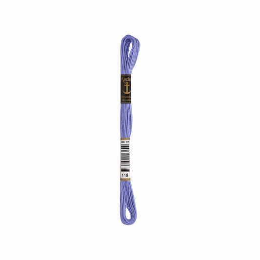 Anchor Sticktwist, 2g, Farbe 118 pflaumenblau