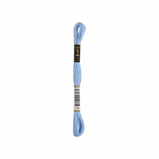Anchor Sticktwist, 2g, Farbe 129 azurblau