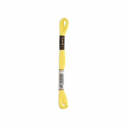 Anchor Sticktwist, 2g, Farbe 288 zitronengelb