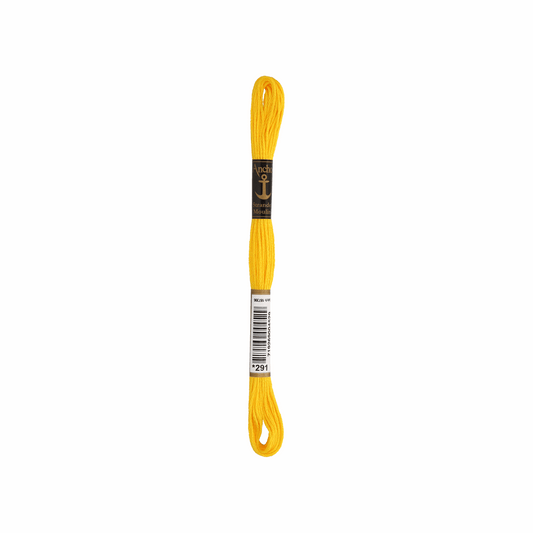 Anchor Sticktwist, 2g, Farbe 291 dunkelgelb