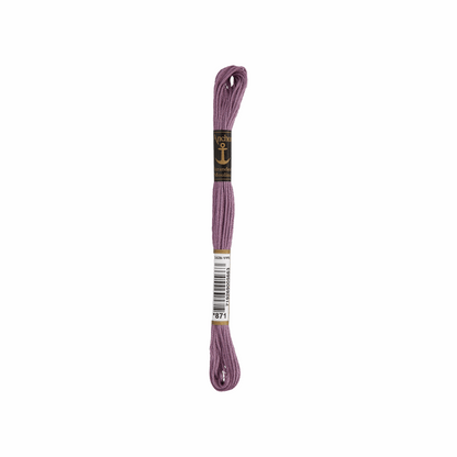 Anchor Sticktwist, 2g, Farbe 871 altviolett