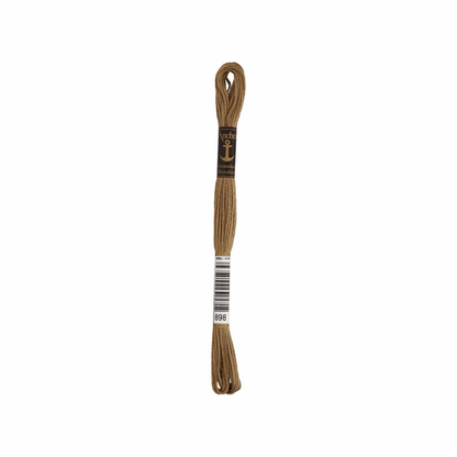 Anchor Sticktwist, 2g, Farbe 898 eichenbraun