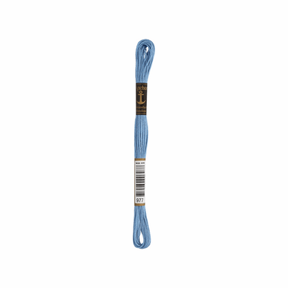 Anchor Sticktwist, 2g, Farbe 977 porzelanblau
