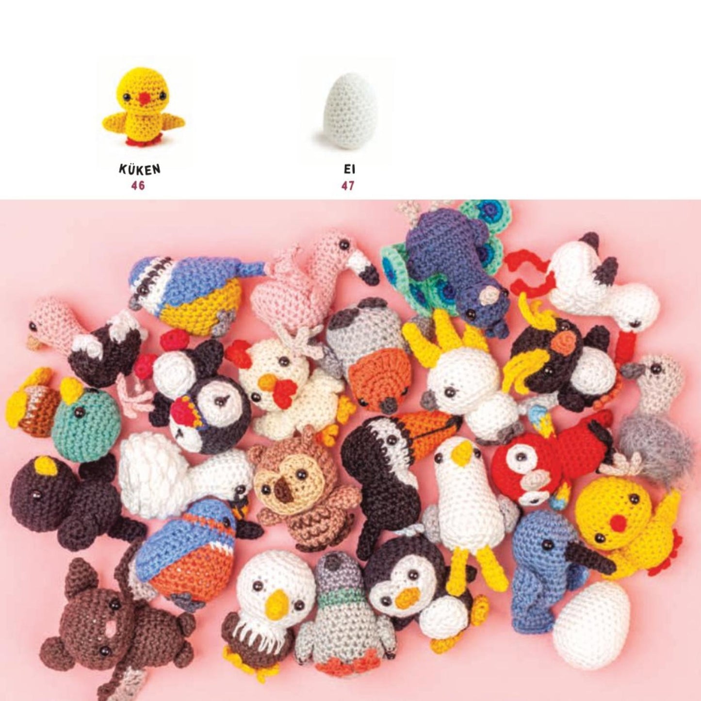Mini-Amigurumis – Süße Vögelchen (DE)