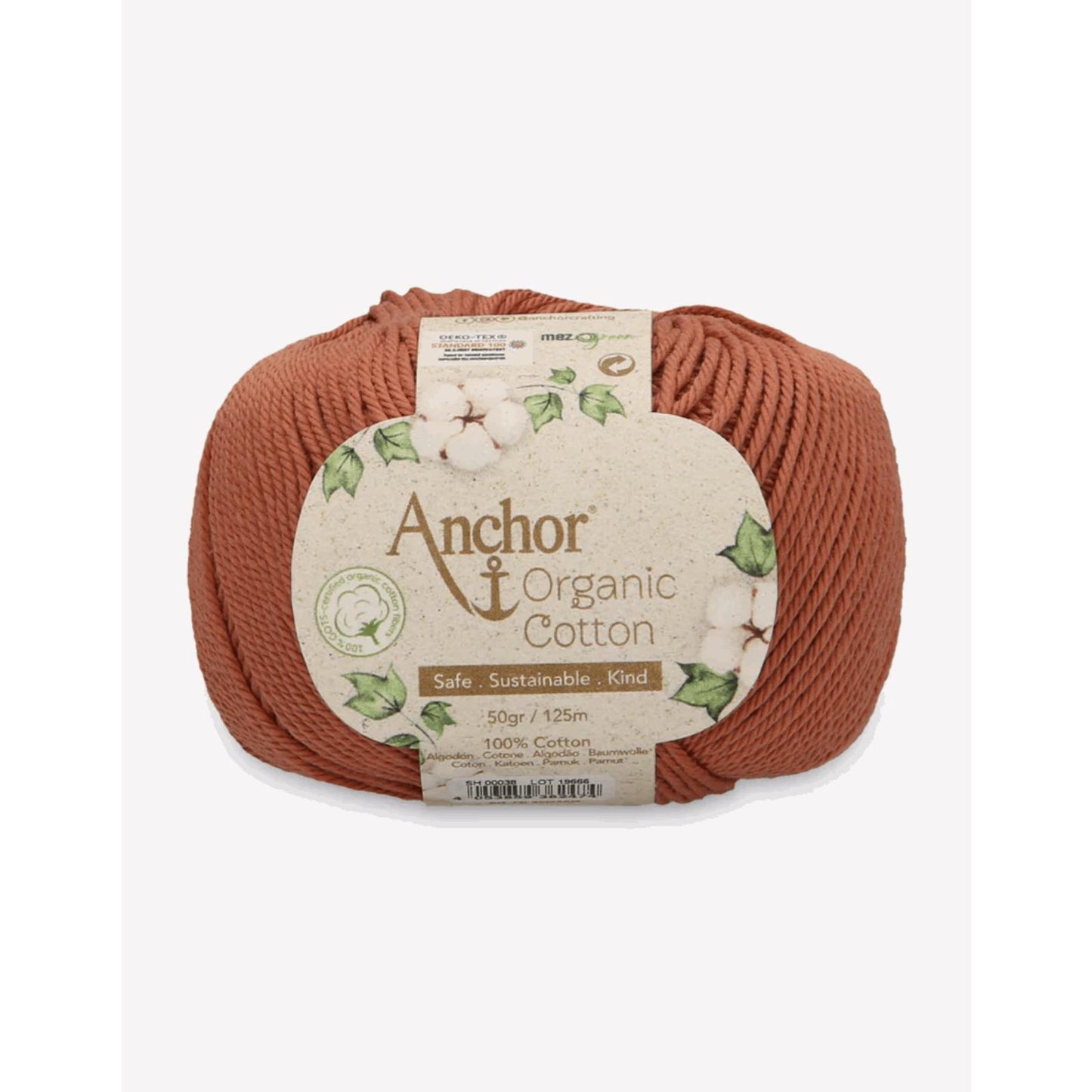 Anchor Organic Cotton 4-fädig 50 g