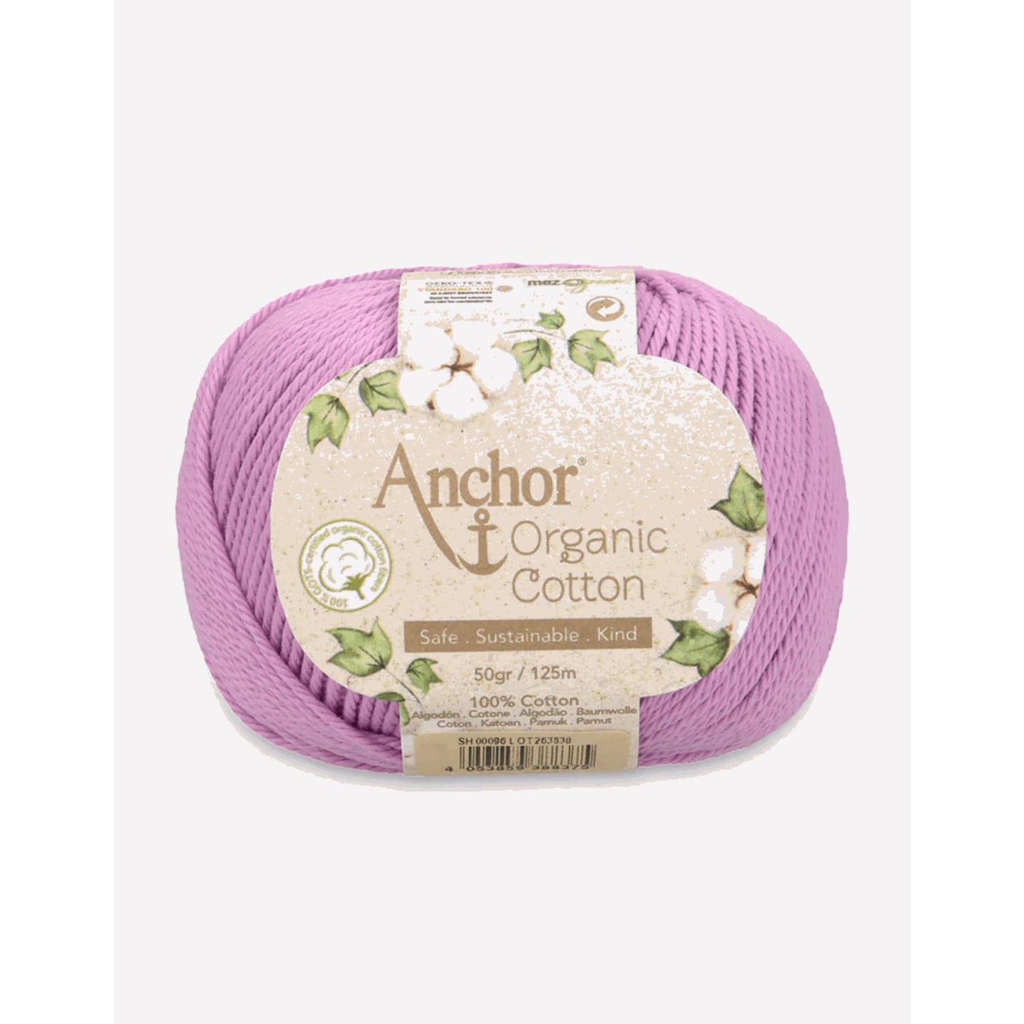 Anchor Organic Cotton 4-fädig 50 g