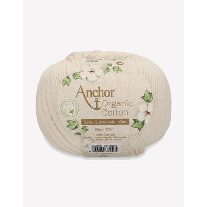 Anchor Organic Cotton 4-fädig 50 g