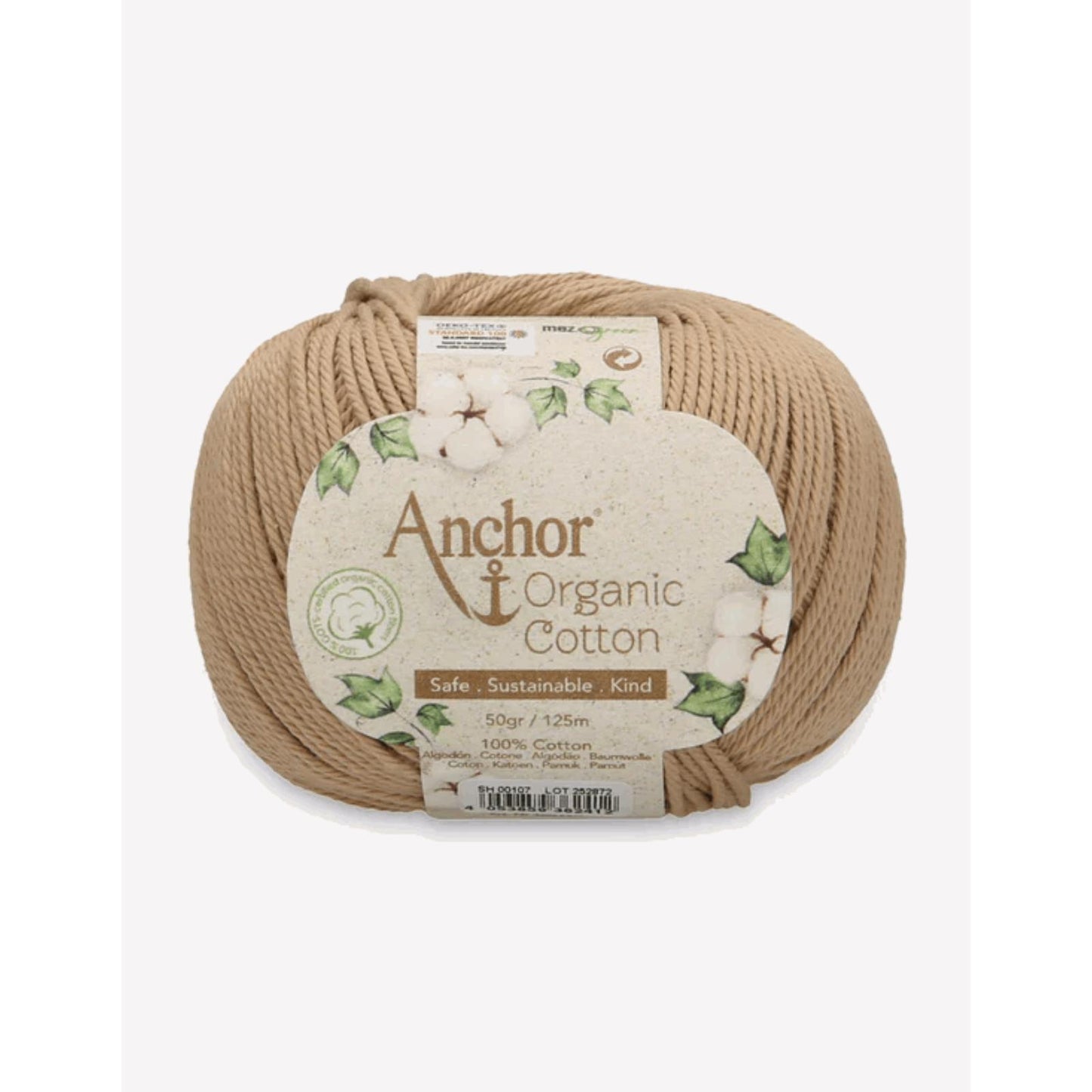 Anchor Organic Cotton 4-fädig 50 g