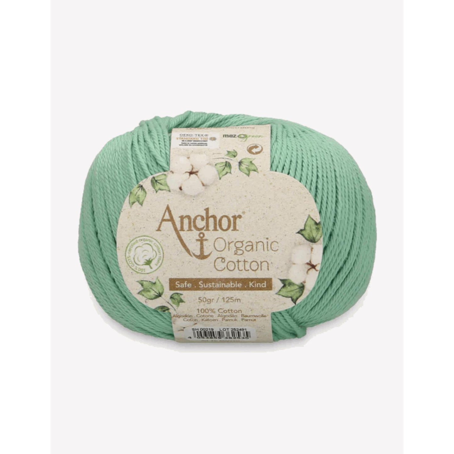 Anchor Organic Cotton 4-fädig 50 g