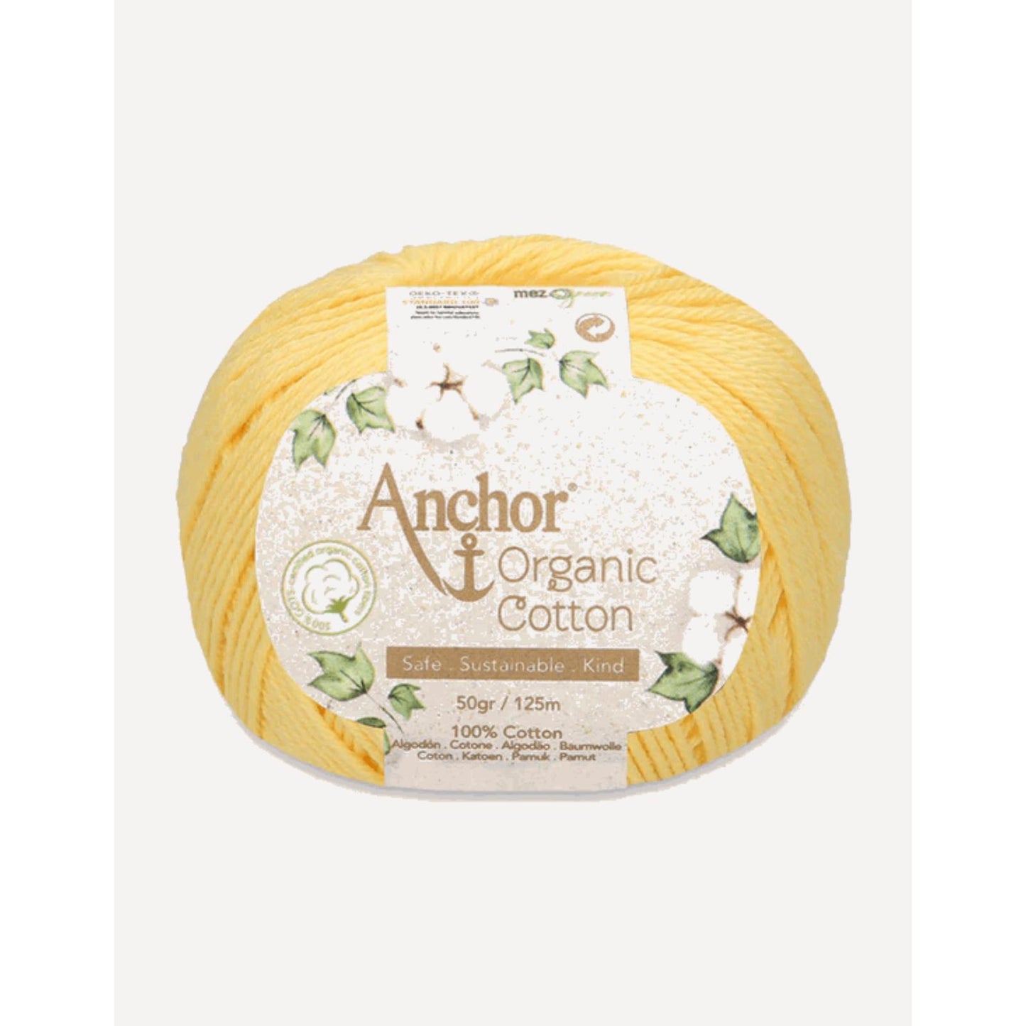 Anchor Organic Cotton 4-fädig 50 g