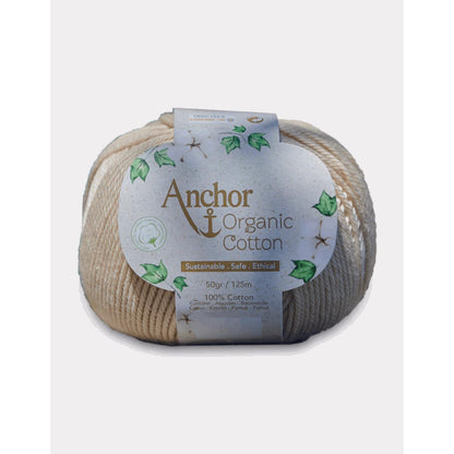 Anchor Organic Cotton 4-fädig 50 g