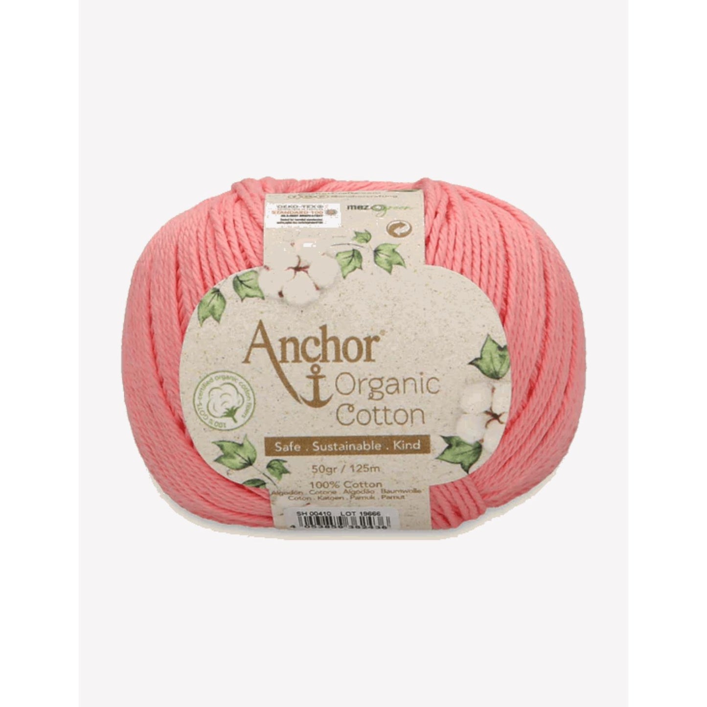 Anchor Organic Cotton 4-fädig 50 g
