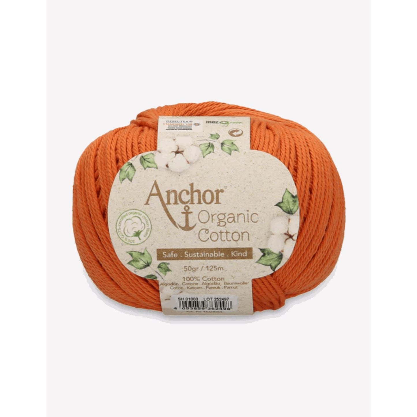 Anchor Organic Cotton 4-fädig 50 g