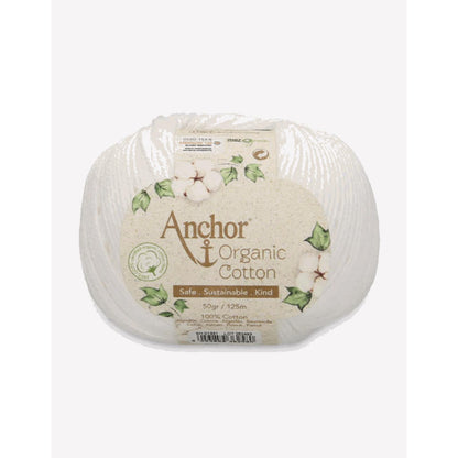 Anchor Organic Cotton 4-fädig 50 g