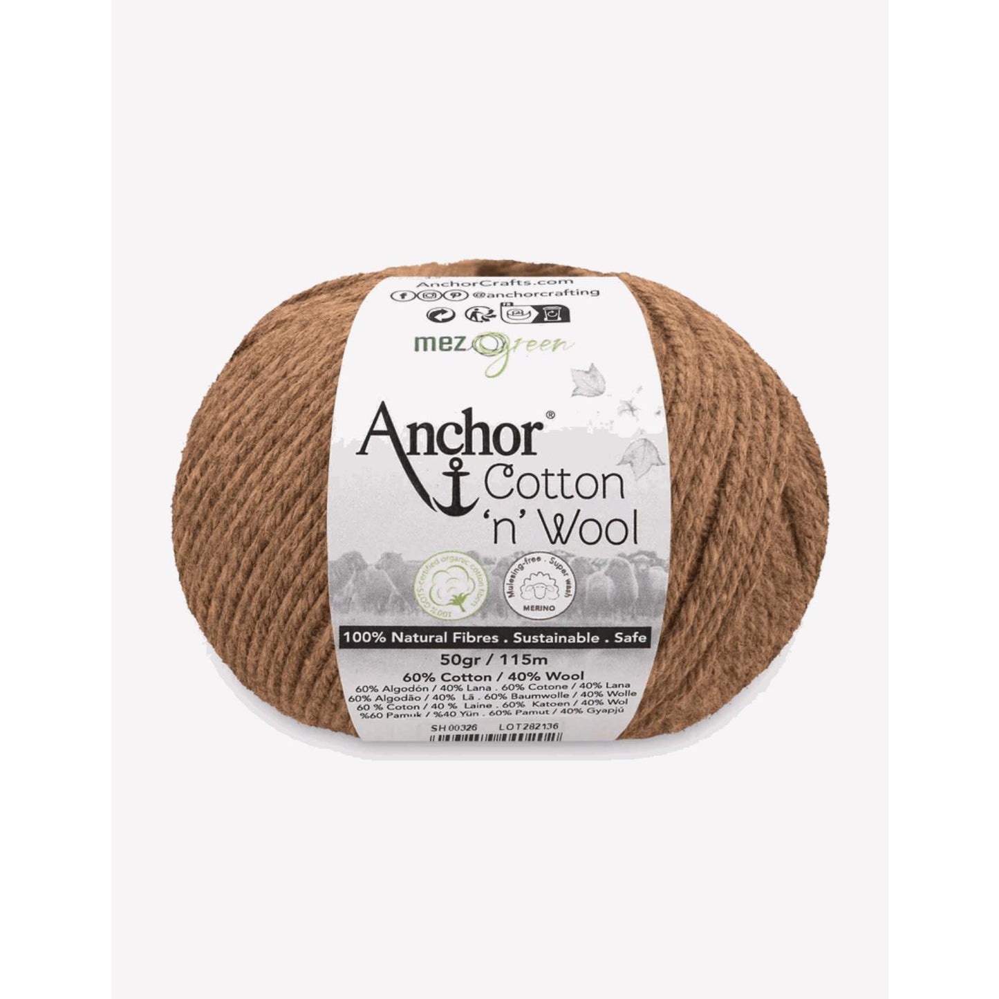 Anchor Cotton Wool ca. 115m, 50g