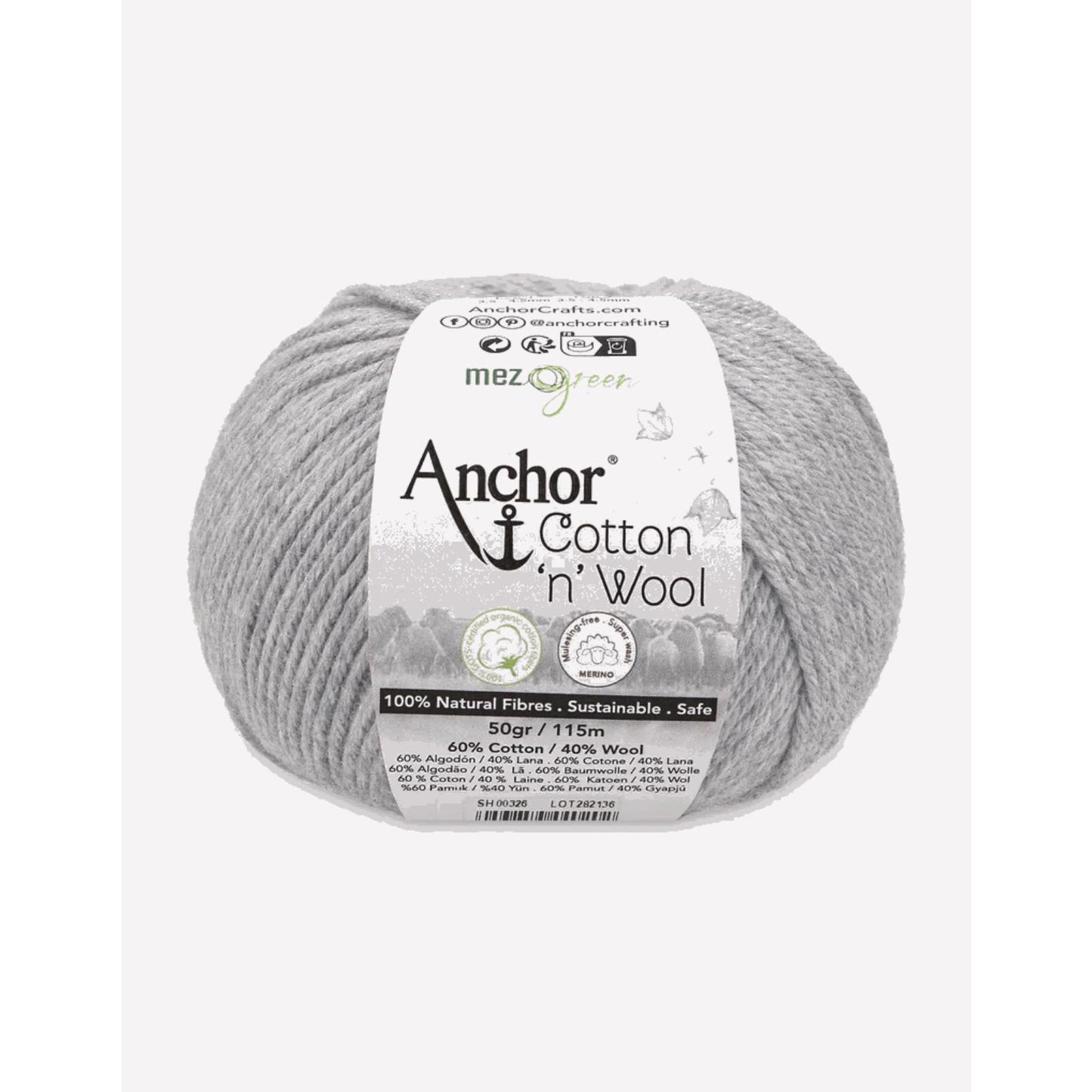 Anchor Cotton Wool ca. 115m, 50g