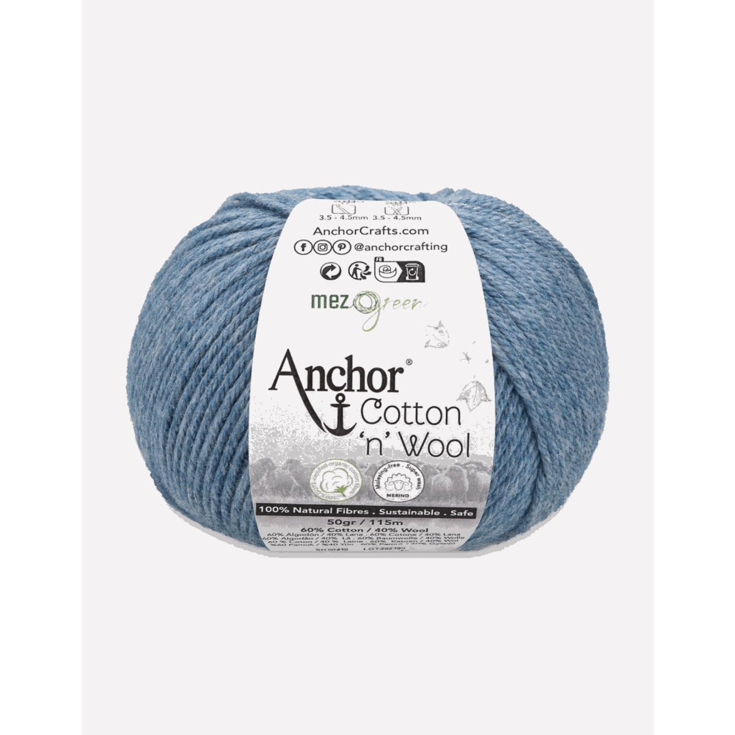 Anchor Cotton Wool ca. 115m, 50g