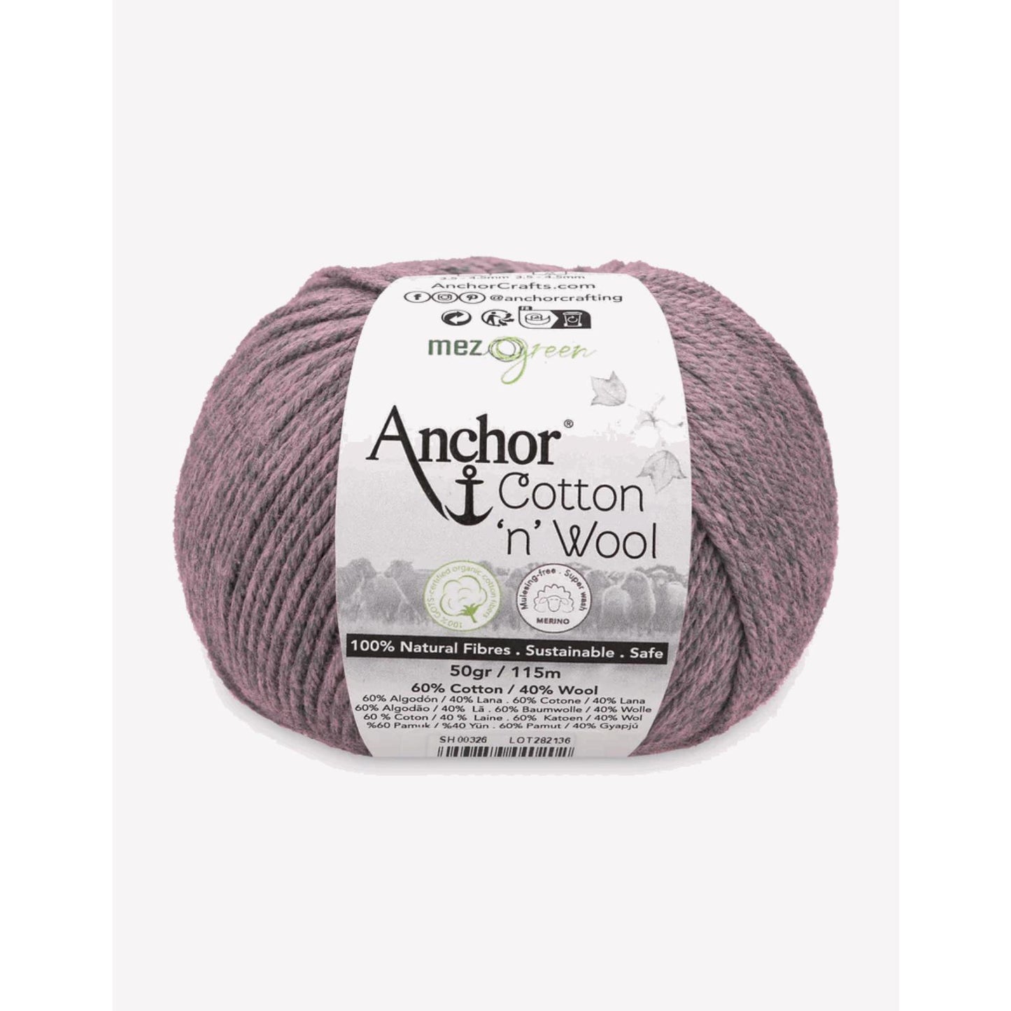 Anchor Cotton Wool ca. 115m, 50g